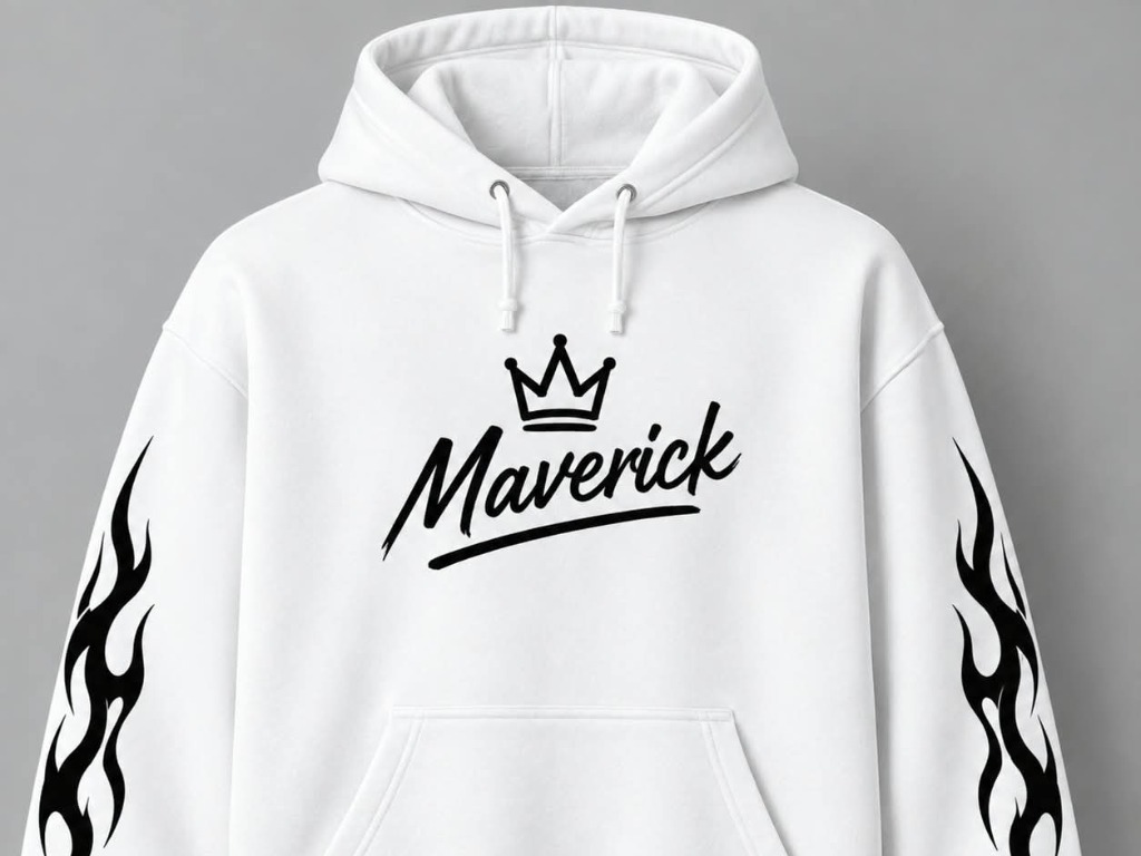 Exclusive Cyberpunk Hoodie Digital Print Template