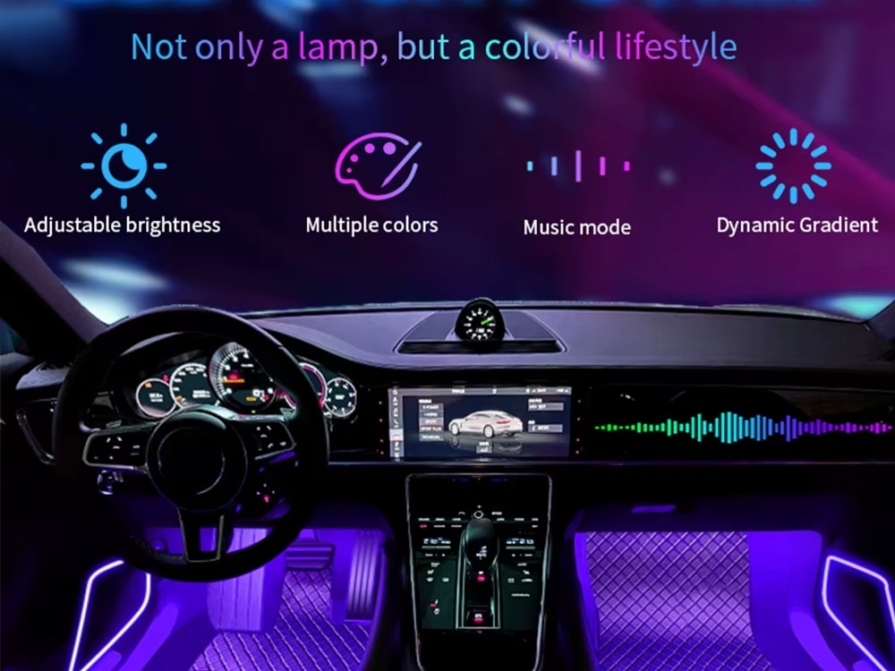 Car Footwell LED Lights Kit