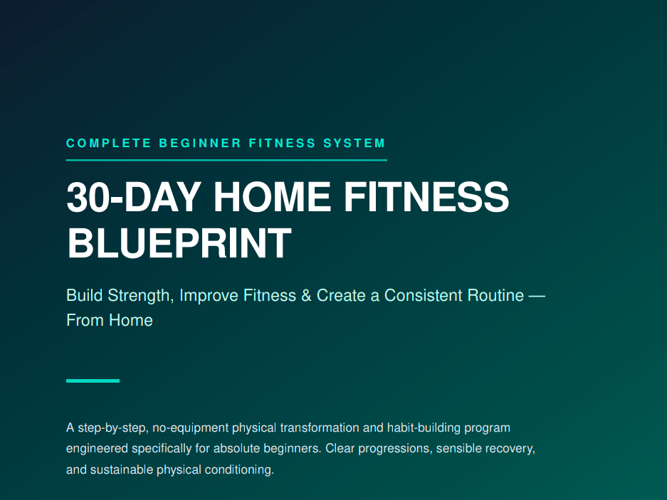 30 Days Home Fitness Blueprint